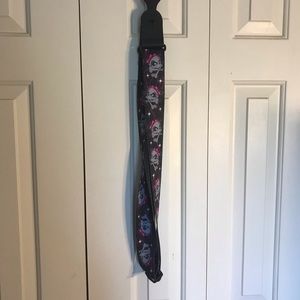 Skull Girl Guitar Strap